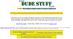 Desktop Screenshot of dudestuff.com